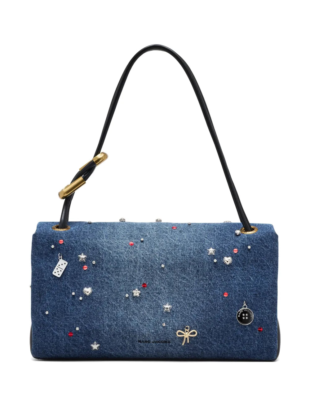 Marc Jacobs Large Dual Denim Shoulder Bag — Same as shown — Size One Size — Back View