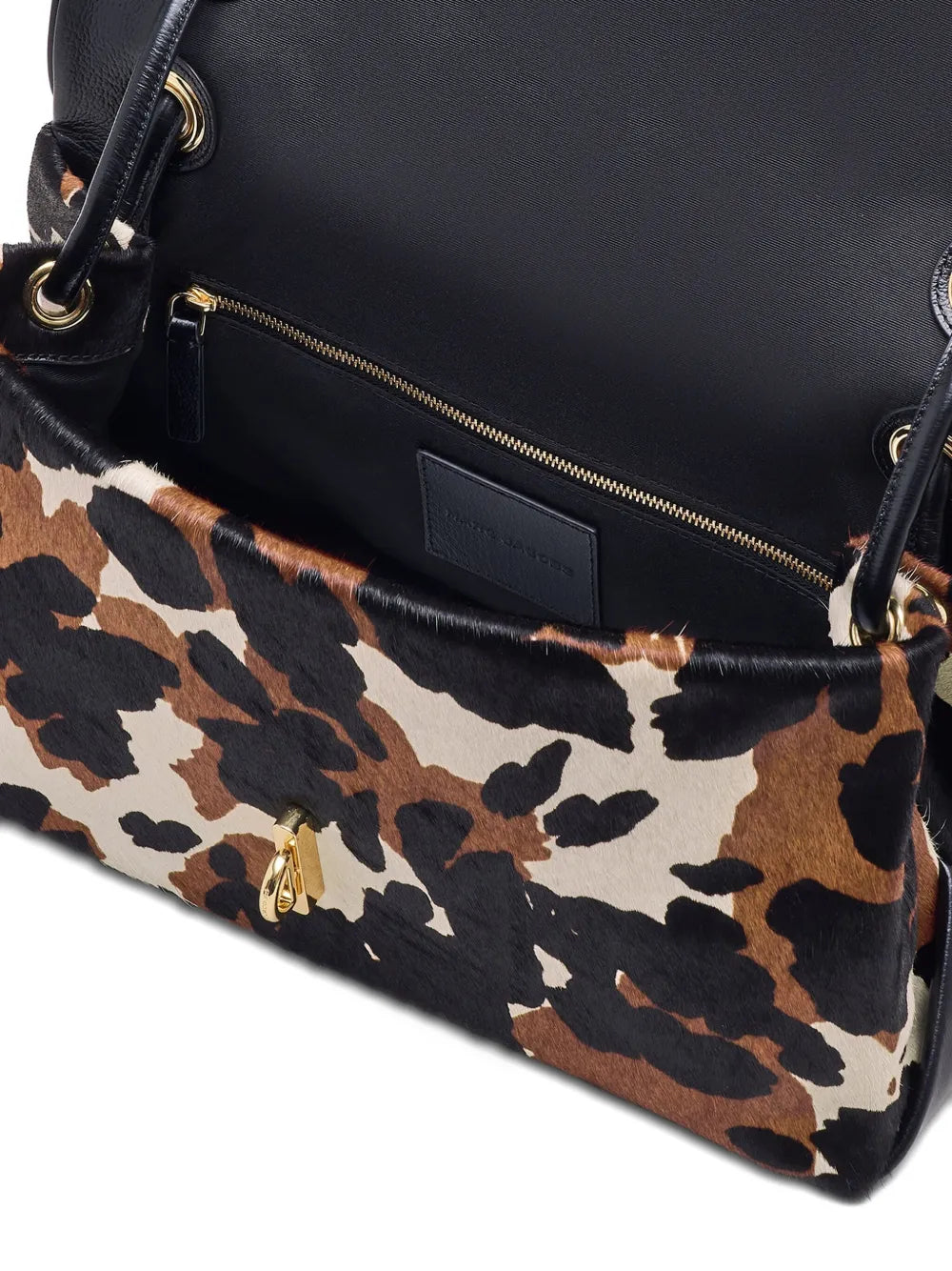 Marc Jacobs Large Dual Hair Calf Shoulder Bag — Same as shown — Size One Size — Top View