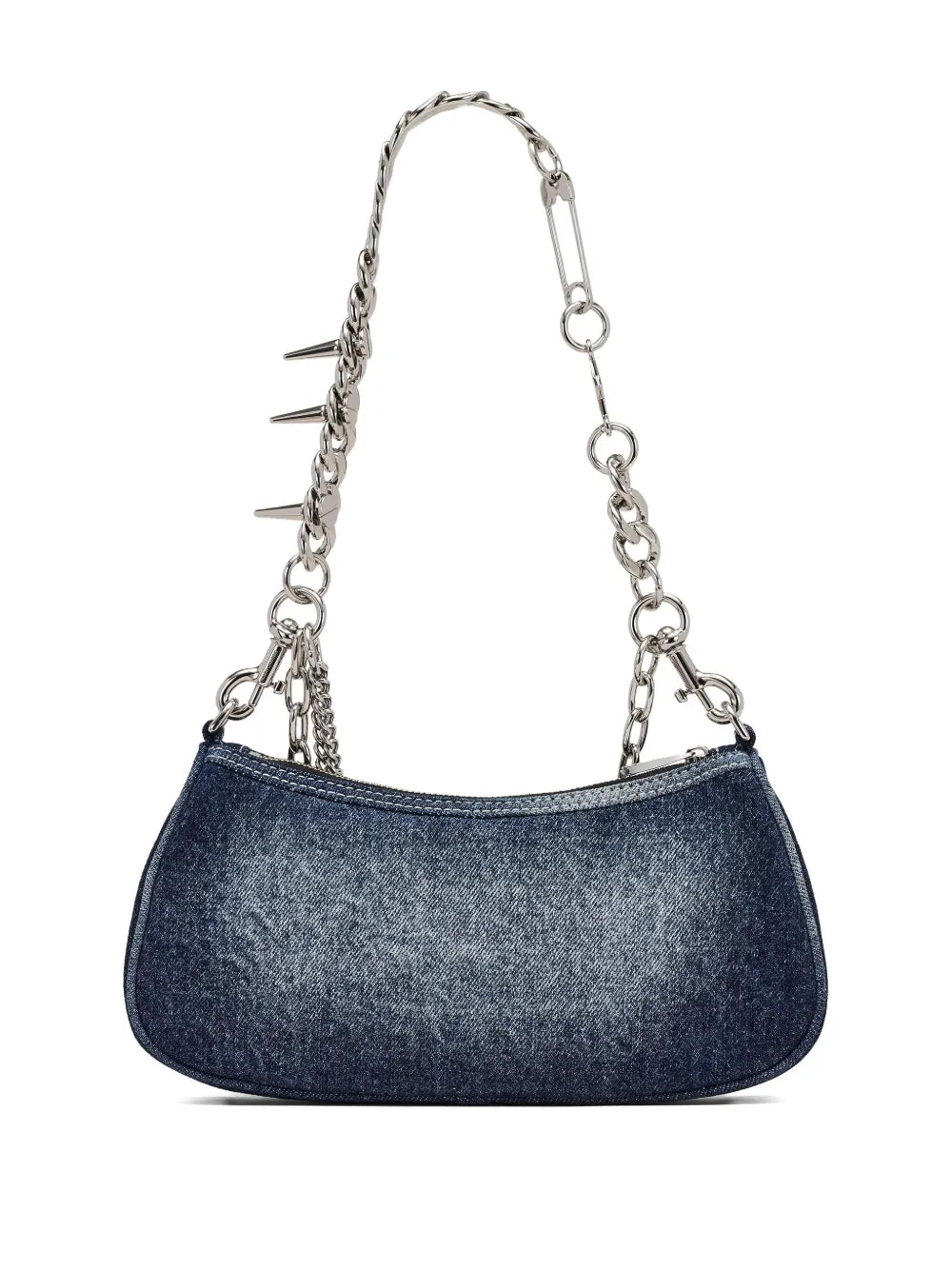 Marc Jacobs Denim Charm Shoulder Bag — Same as shown — Size One Size — Back View