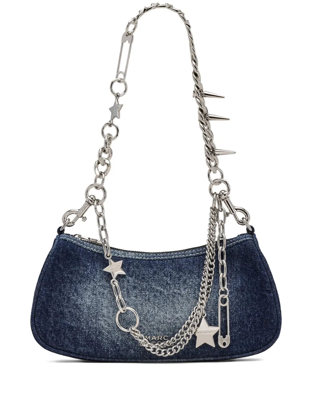Marc Jacobs Denim Charm Shoulder Bag — Same as shown — Size One Size — Front View