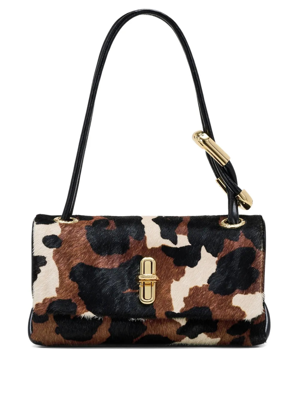 Marc Jacobs Mini Dual Hair Calf Shoulder Bag — Same as shown — Size One Size — Front View