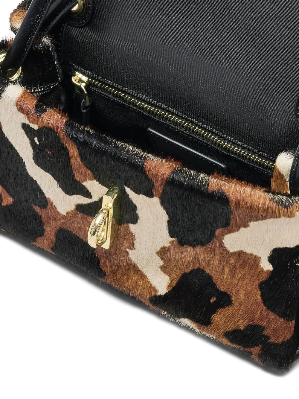 Marc Jacobs Mini Dual Hair Calf Shoulder Bag — Same as shown — Size One Size — Top View