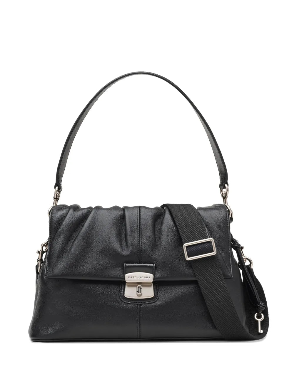 Marc Jacobs Cristina Ruched Detail Shoulder Bag — Same as shown — Size One Size — Front View