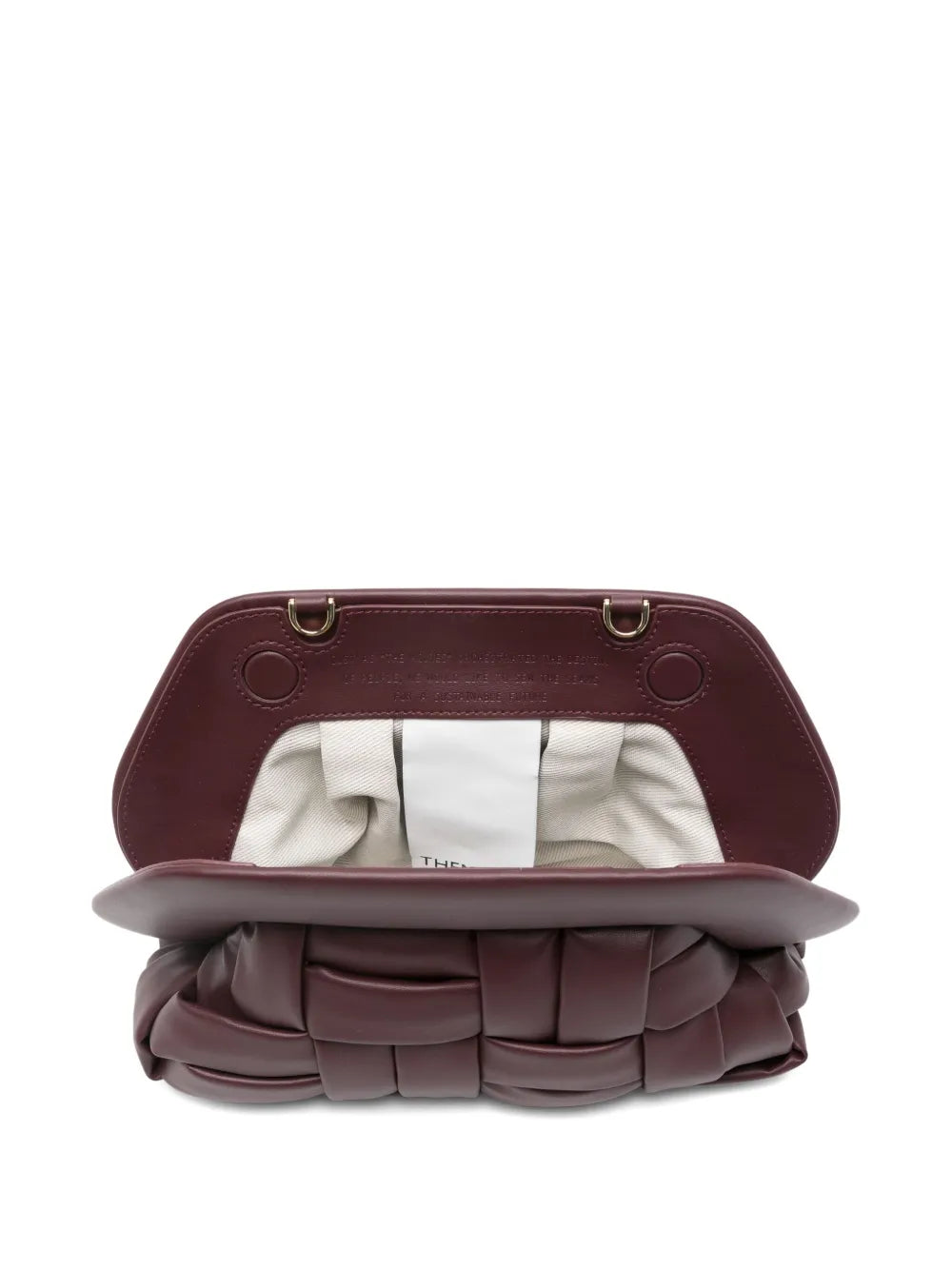 Themoire Woven Shoulder Bag — Same as shown — Size One Size — Detail View