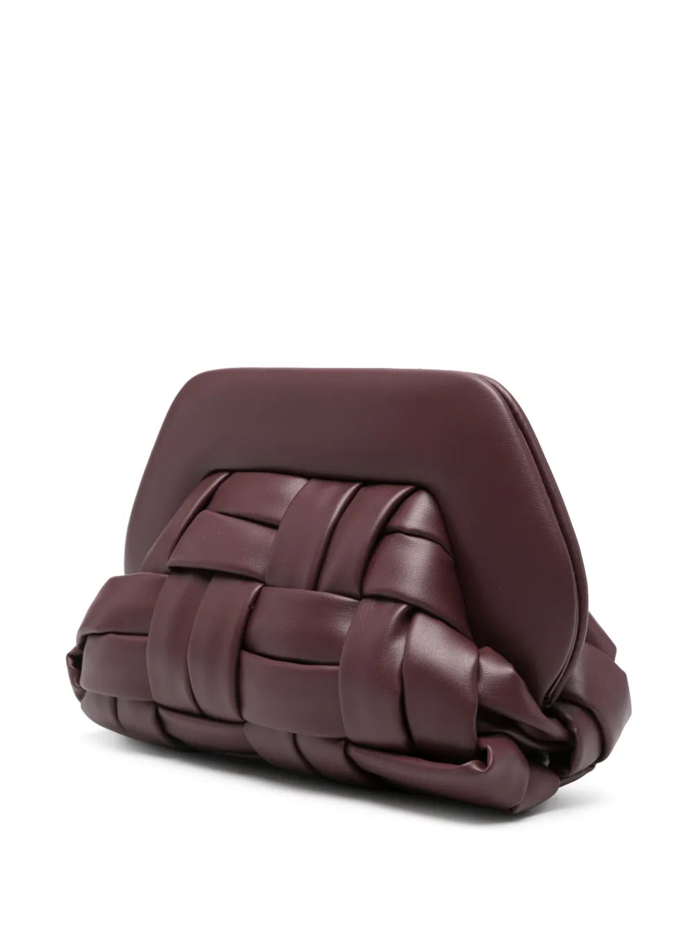 Themoire Woven Shoulder Bag — Same as shown — Size One Size — Back View