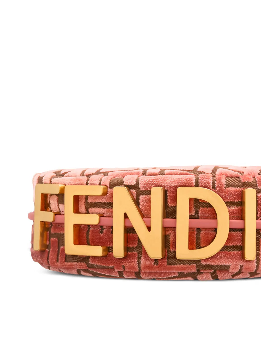 Fendi Mini Fendigraphy Jacquard Velvet Tote Bag — Same as shown — Size One Size — Front View