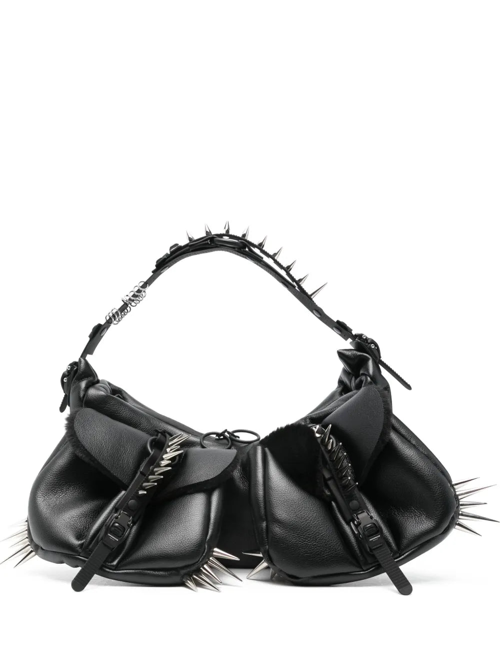 Junya Watanabe Studded Shoulder Bag — Same as shown — Size One Size — Front View
