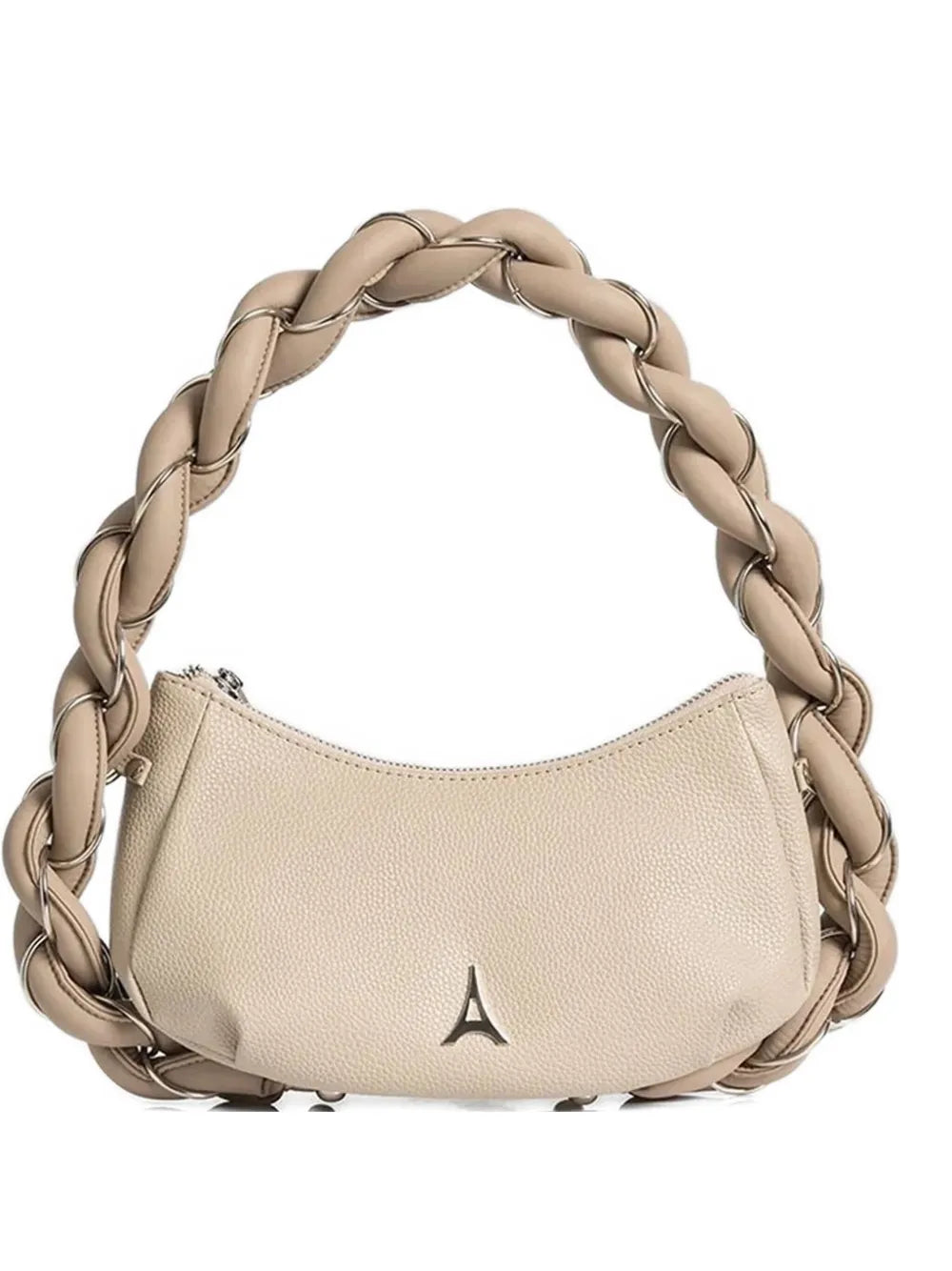 Maniere De Voir Somme Plaited Rope Chain Souder Bag — Same as shown — Size One Size — Front View