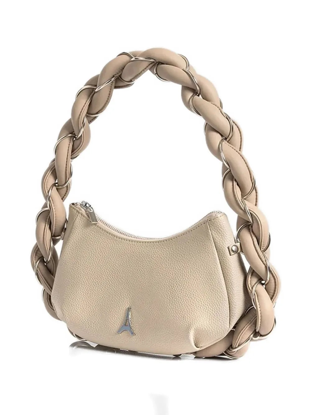 Maniere De Voir Somme Plaited Rope Chain Souder Bag — Same as shown — Size One Size — Back View