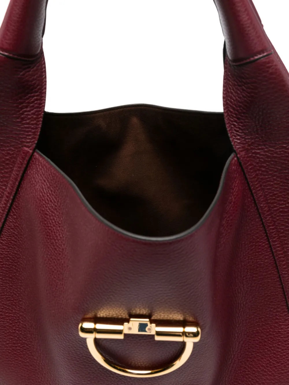 Gucci Softbit Leather Shoulder Bag — Same as shown — Size One Size — Detail View