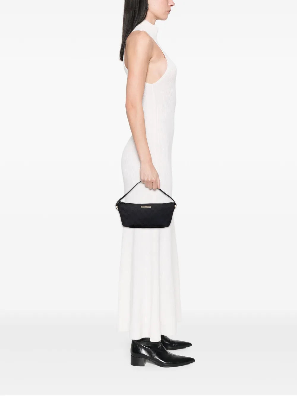 Gucci Pre Owned 2000 2015 Gg Canvas Boat Shoulder Bag — Same as shown — Size One Size — Side View
