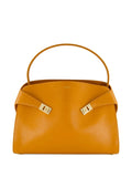 Ferragamo Medium Hug Maxi Grain Leather Shoulder Bag — Same as shown — Size One Size — Front View