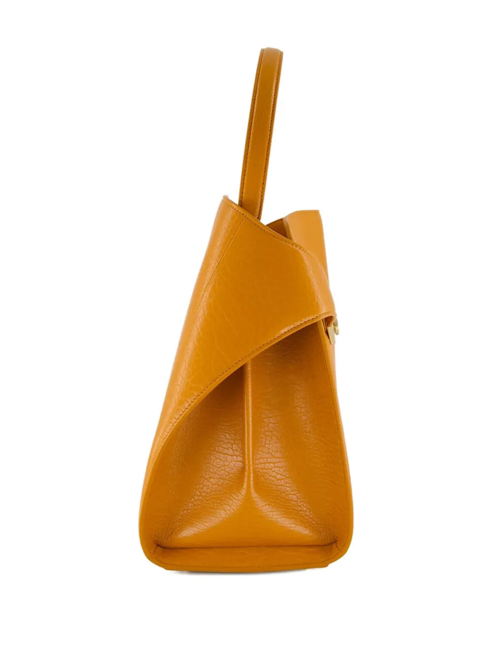 Ferragamo Medium Hug Maxi Grain Leather Shoulder Bag — Same as shown — Size One Size — Detail View