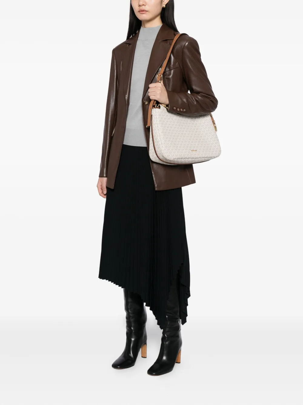 Michael Michael Kors Medium Nolita Shoulder Bag — Same as shown — Size One Size — Side View