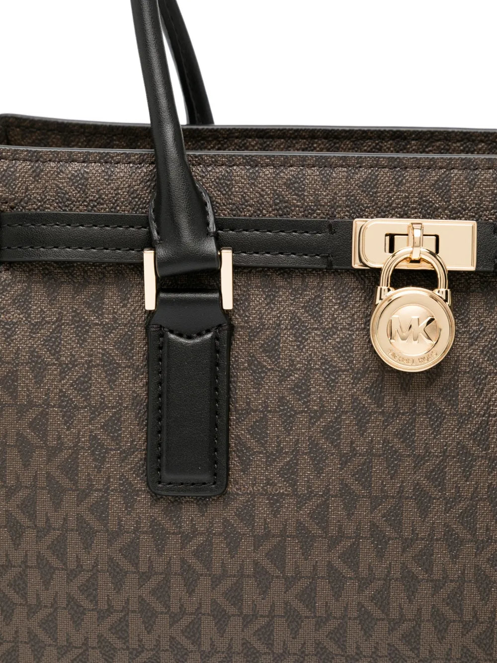 Michael Kors Small Hamilton Moderne Shoulder Bag — Same as shown — Size One Size — Top View