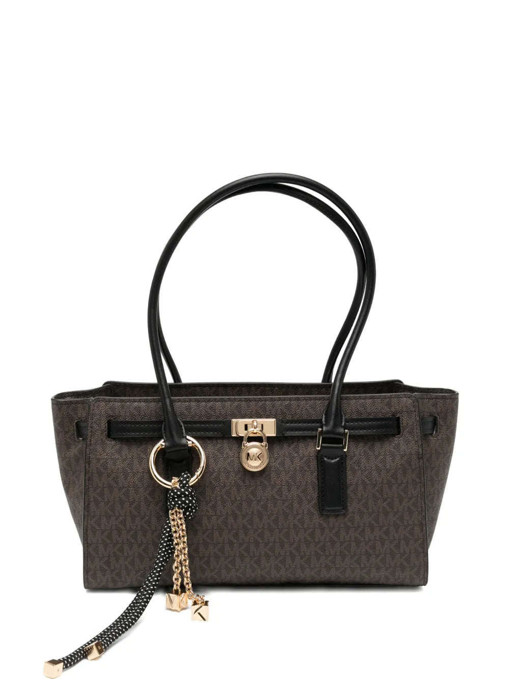 Michael Kors Small Hamilton Moderne Shoulder Bag — Same as shown — Size One Size — Front View