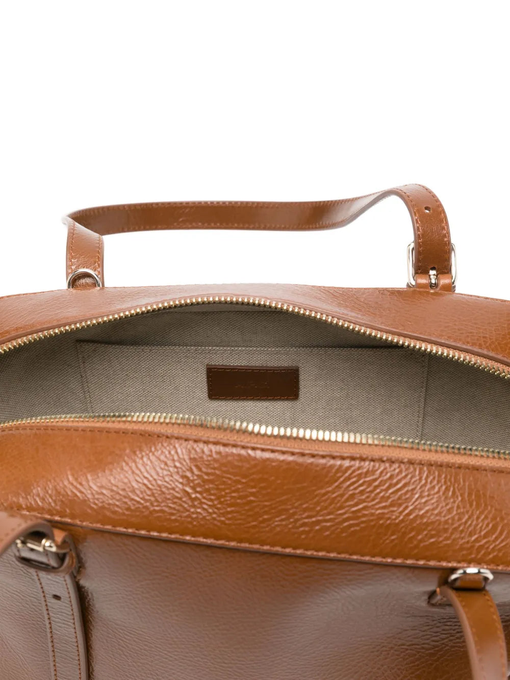 Apc Buckle Fastening Leather Shoulder Bag — Same as shown — Size One Size — Detail View