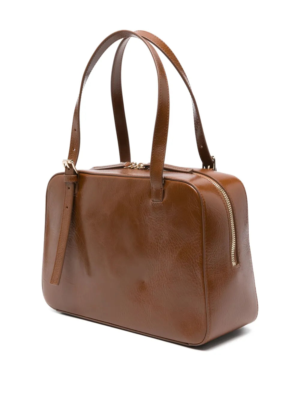 Apc Buckle Fastening Leather Shoulder Bag — Same as shown — Size One Size — Back View