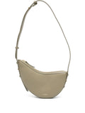 Soeur Crescent Zip Shoulder Bag — Same as shown — Size One Size — Front View
