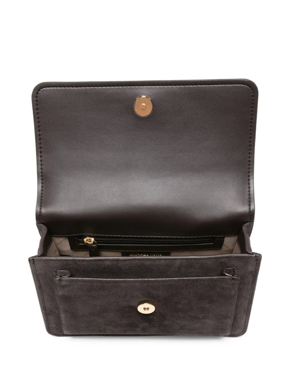 Michael Kors Claire Suede Shoulder Bag — Same as shown — Size One Size — Detail View