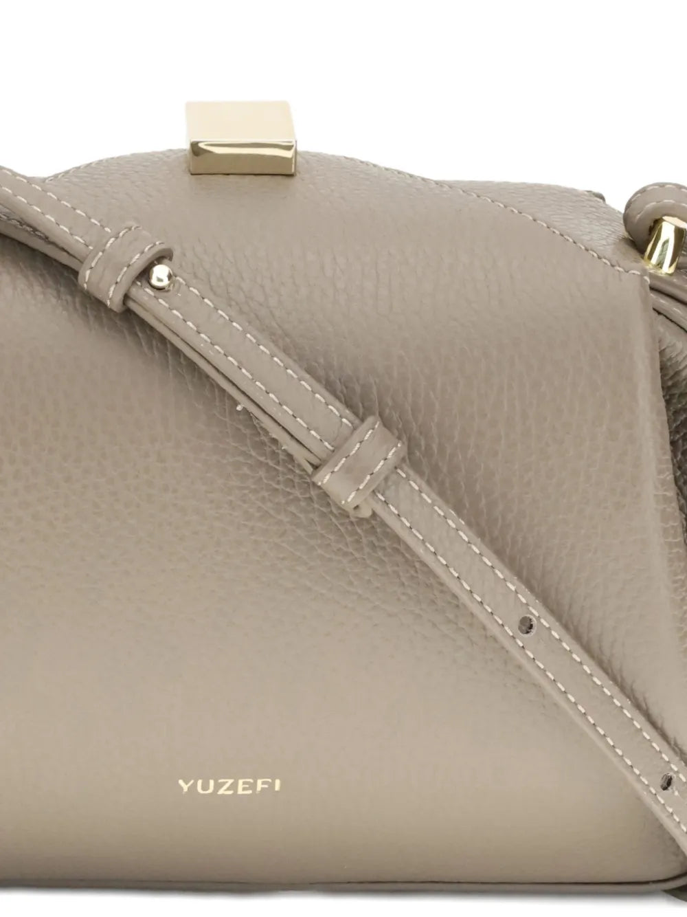 Yuzefi Small Oyster Pleated Magnet Closure Shoulder Bag — Same as shown — Size One Size — Top View