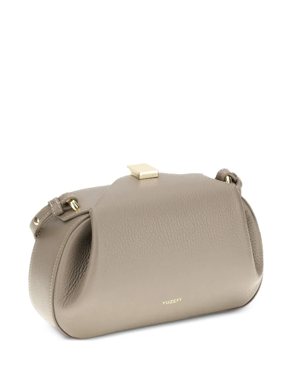 Yuzefi Small Oyster Pleated Magnet Closure Shoulder Bag — Same as shown — Size One Size — Back View
