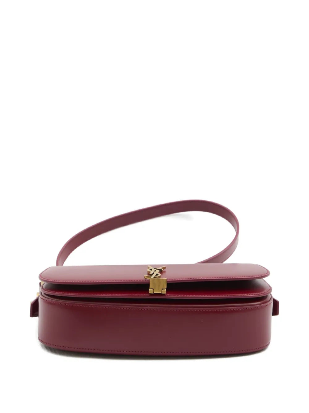 Saint Laurent Voltaire Calfskin Shoulder Bag — Same as shown — Size One Size — Back View