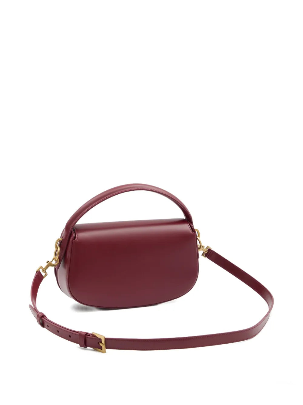 Saint Laurent Voltaire Calfskin Shoulder Bag — Same as shown — Size One Size — Side View