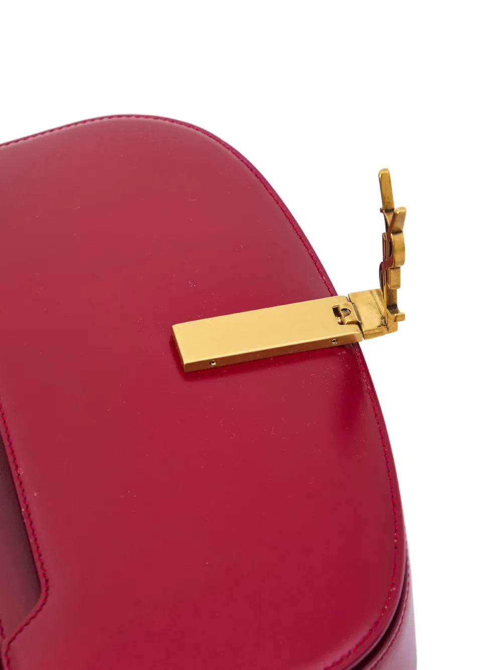 Saint Laurent Voltaire Calfskin Shoulder Bag — Same as shown — Size One Size — Top View