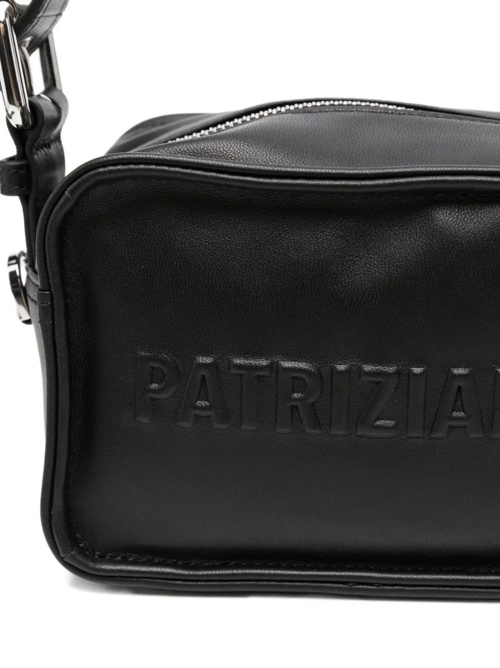 Patrizia Pepe Logo Embossed Shoulder Bag — Same as shown — Size One Size — Back View
