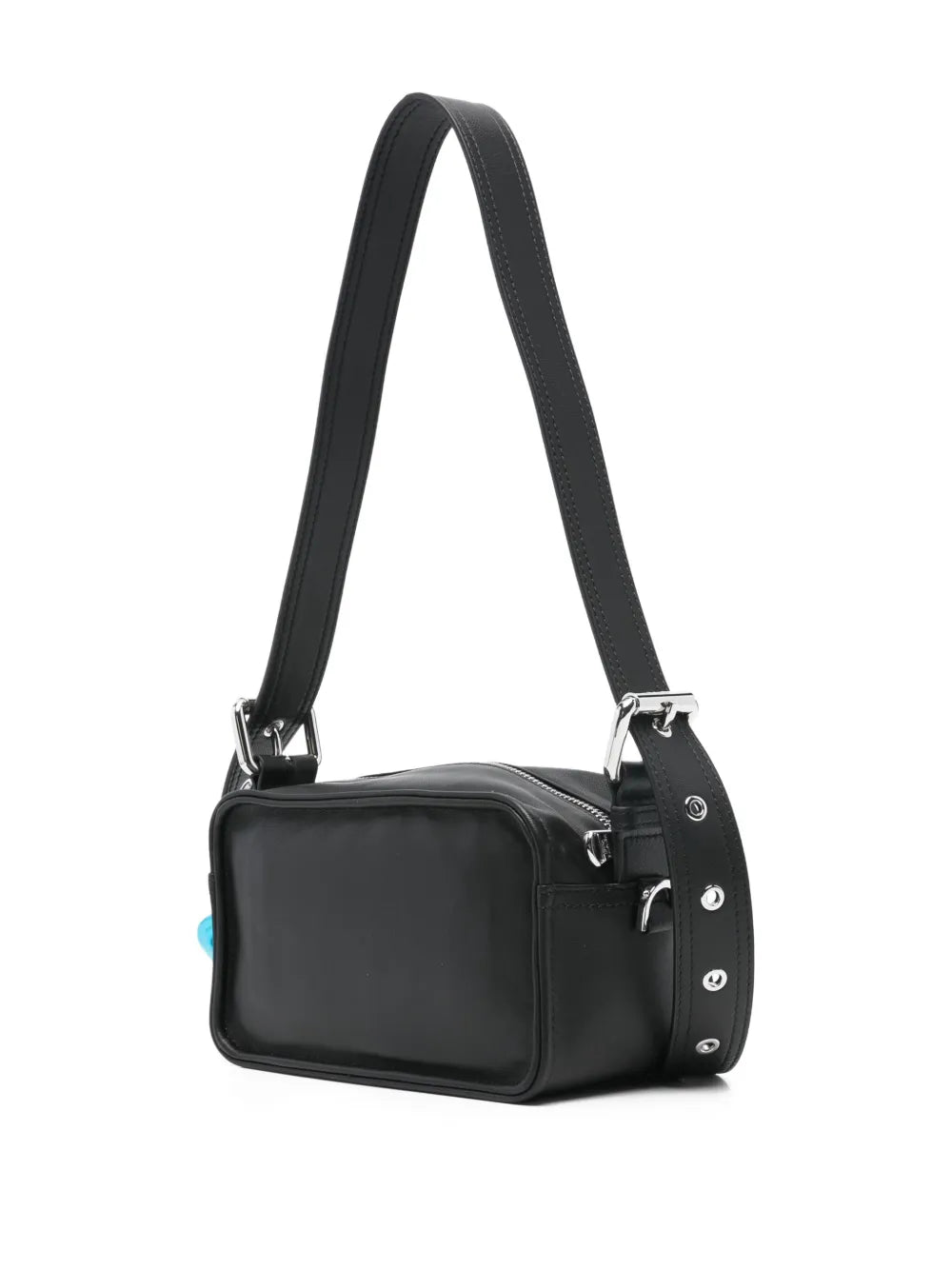 Patrizia Pepe Logo Embossed Shoulder Bag — Same as shown — Size One Size — Side View