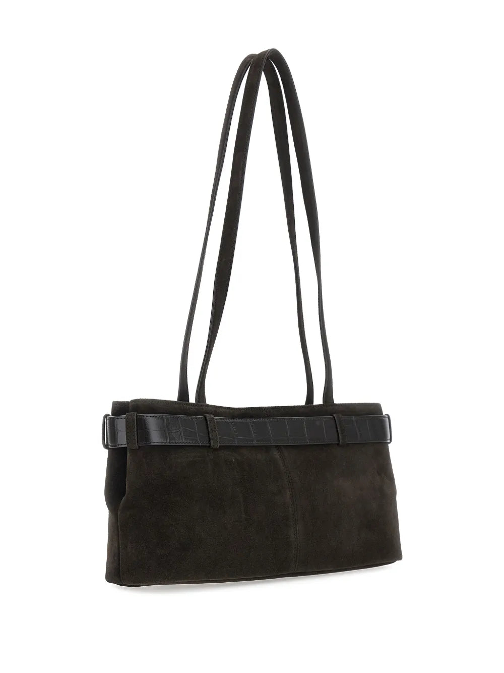 Osoi Small Brocle Suede Belt Shoulder Bag — Same as shown — Size One Size — Side View