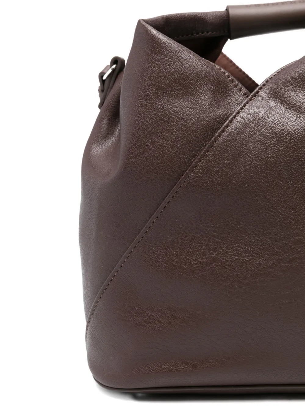 Mm6 Maison Margiela Diagonal Seam Shoulder Bag — Same as shown — Size One Size — Top View
