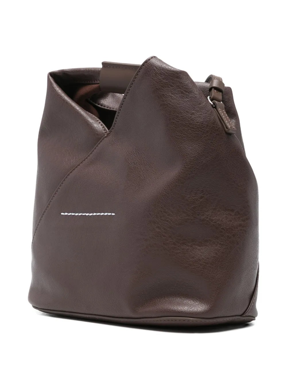 Mm6 Maison Margiela Diagonal Seam Shoulder Bag — Same as shown — Size One Size — Back View