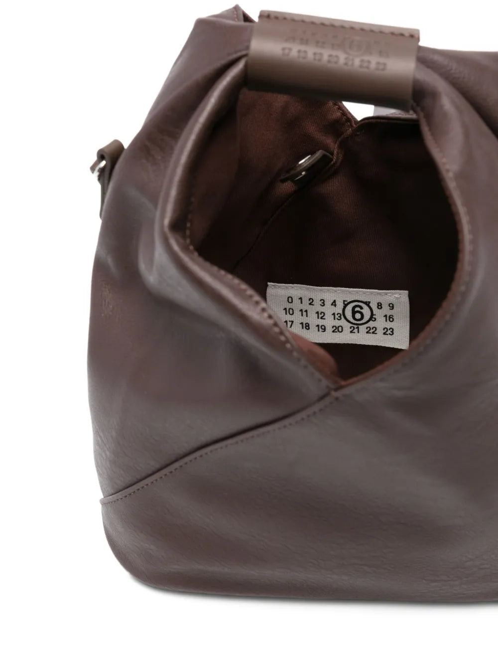 Mm6 Maison Margiela Diagonal Seam Shoulder Bag — Same as shown — Size One Size — Detail View