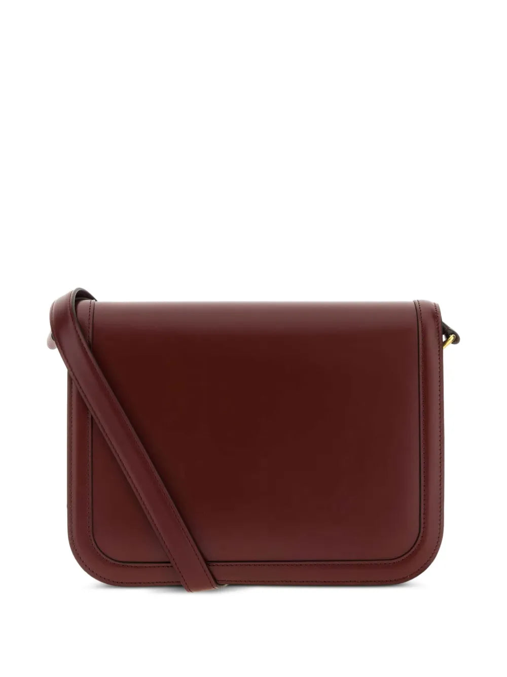 Valentino Garavani V Logo Signature Leather Shoulder Bag — Same as shown — Size One Size — Side View