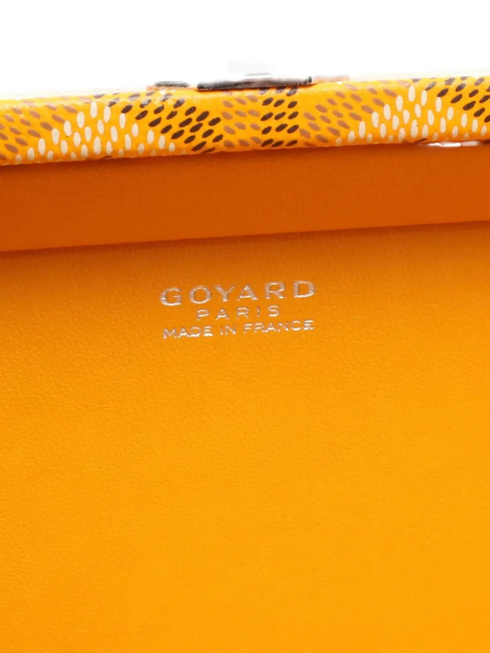 Goyard Pre Owned 2010S Minaudiere Trunk Bag — Same as shown — Size One Size — Detail View
