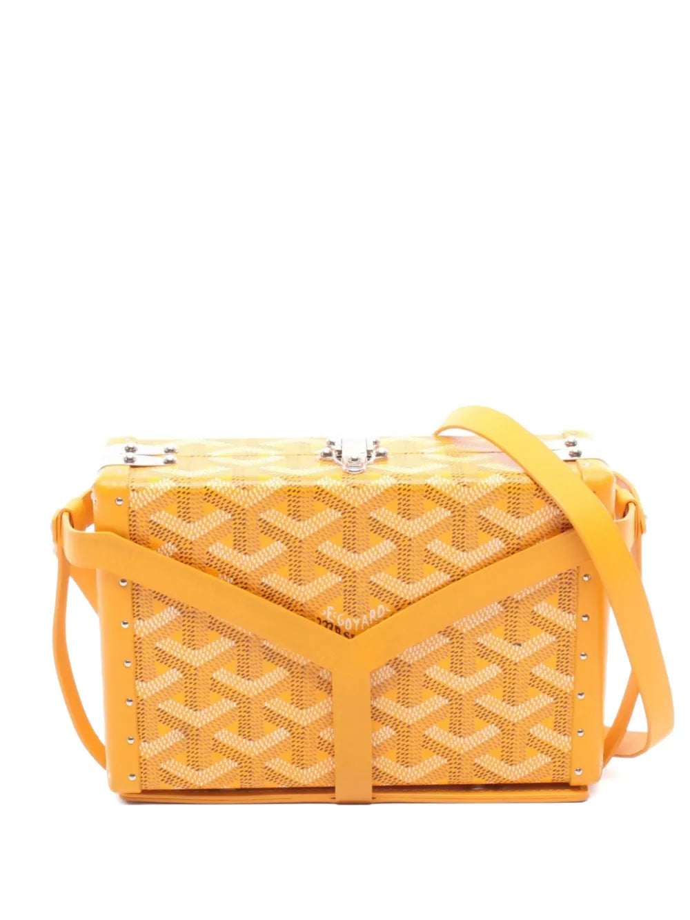 Goyard Pre Owned 2010S Minaudiere Trunk Bag — Same as shown — Size One Size — Front View