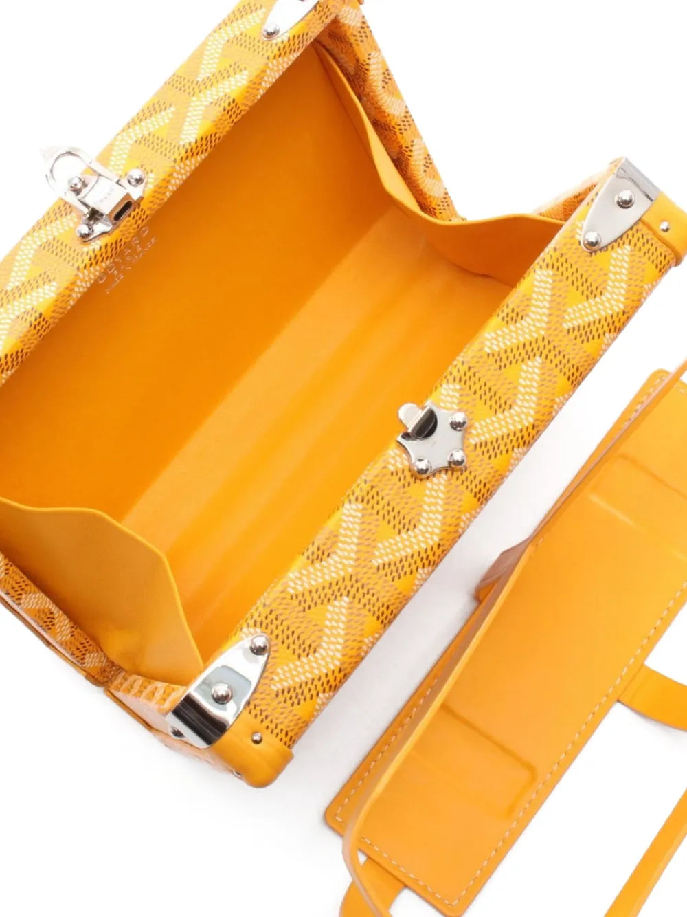 Goyard Pre Owned 2010S Minaudiere Trunk Bag — Same as shown — Size One Size — Top View