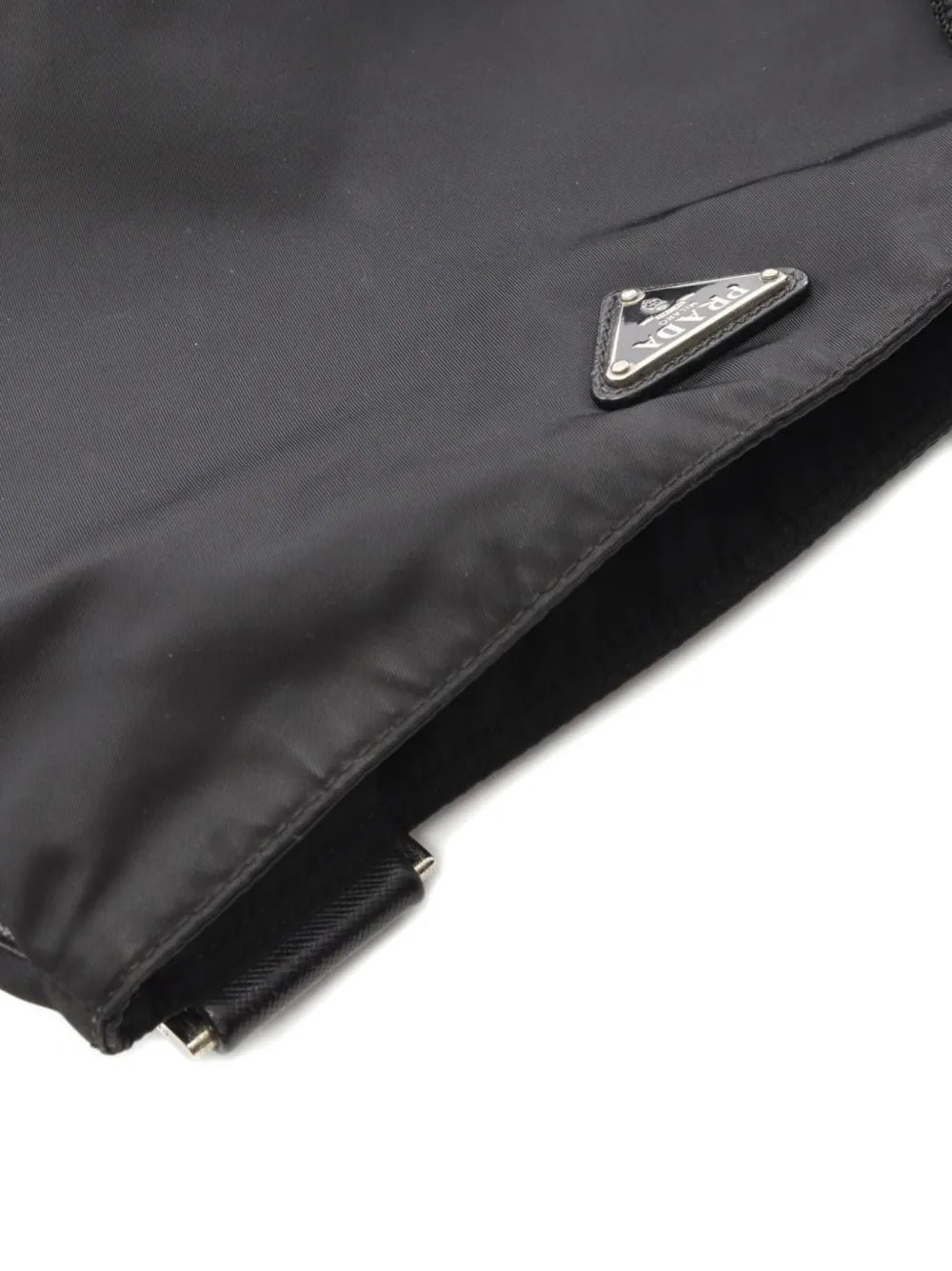 Prada Pre Owned 2000S Nylon Shoulder Bag — Same as shown — Size One Size — Back View