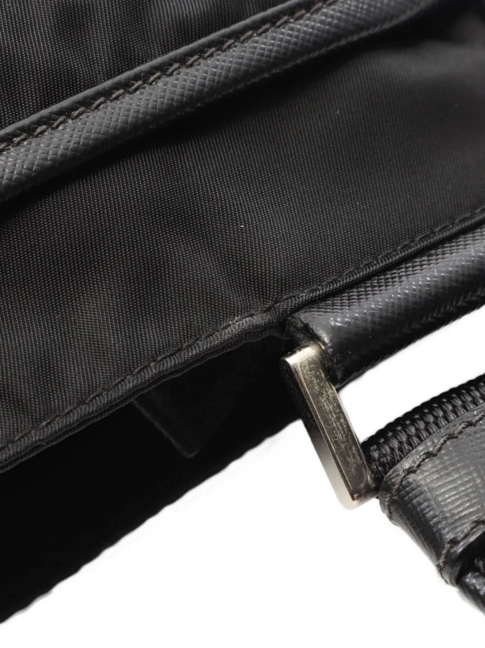 Prada Pre Owned 2000S Nylon Shoulder Bag — Same as shown — Size One Size — Top View