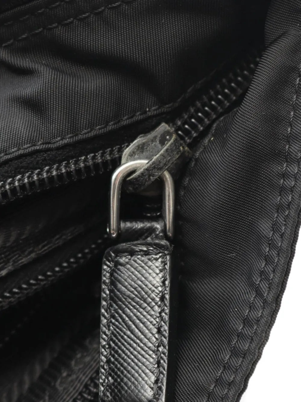 Prada Pre Owned 2000S Nylon Shoulder Bag — Same as shown — Size One Size — Detail View
