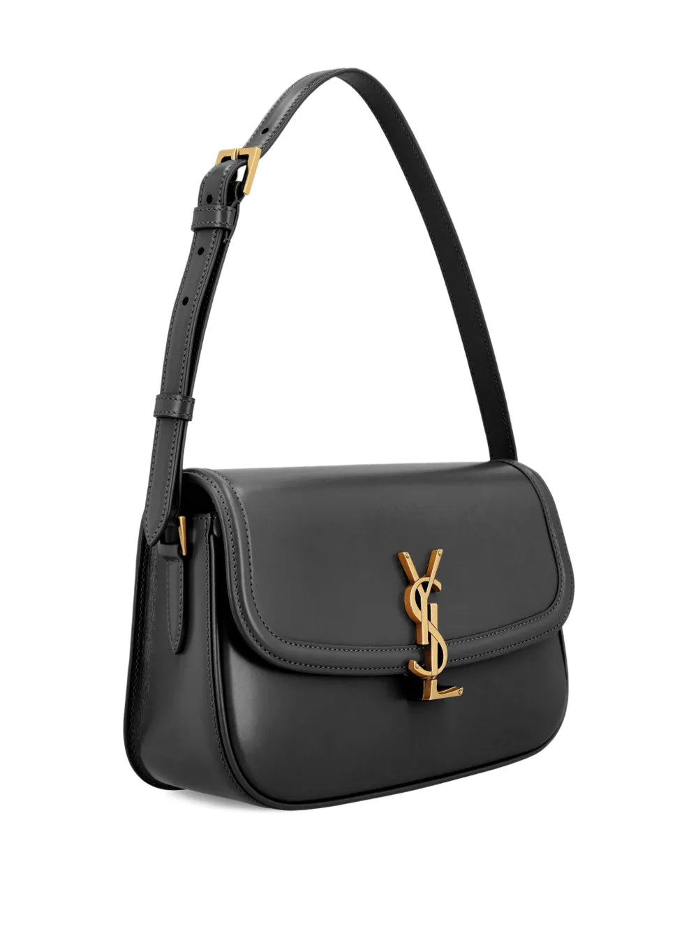 Saint Laurent Large Solferino Shoulder Bag — Same as shown — Size One Size — Back View