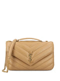 Saint Laurent Medium Loulou Quilted Shoulder Bag — Same as shown — Size One Size — Front View