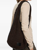 Bimba Y Lola Leather Trimmed Shoulder Bag — Same as shown — Size One Size — Front View