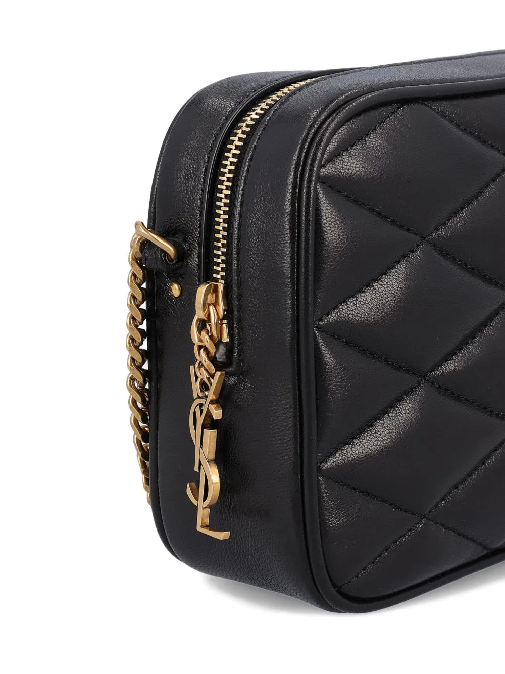 Saint Laurent Quilted Shoulder Bag — Same as shown — Size One Size — Top View