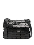 Dragon Diffusion Leather Woven Shoulder Bag — Same as shown — Size One Size — Front View