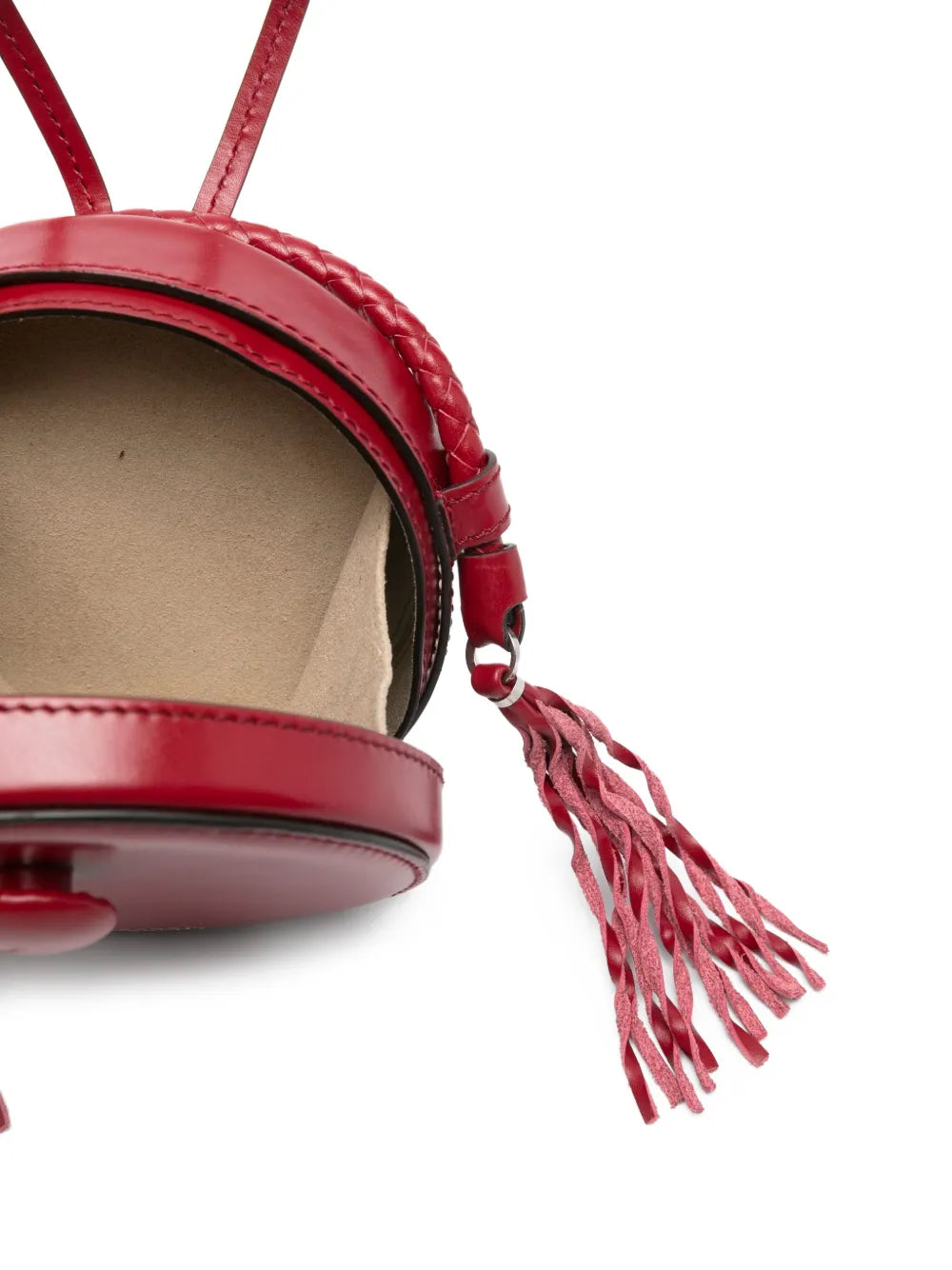 Isabel Marant Houna Leather Shoulder Bag — Same as shown — Size One Size — Detail View