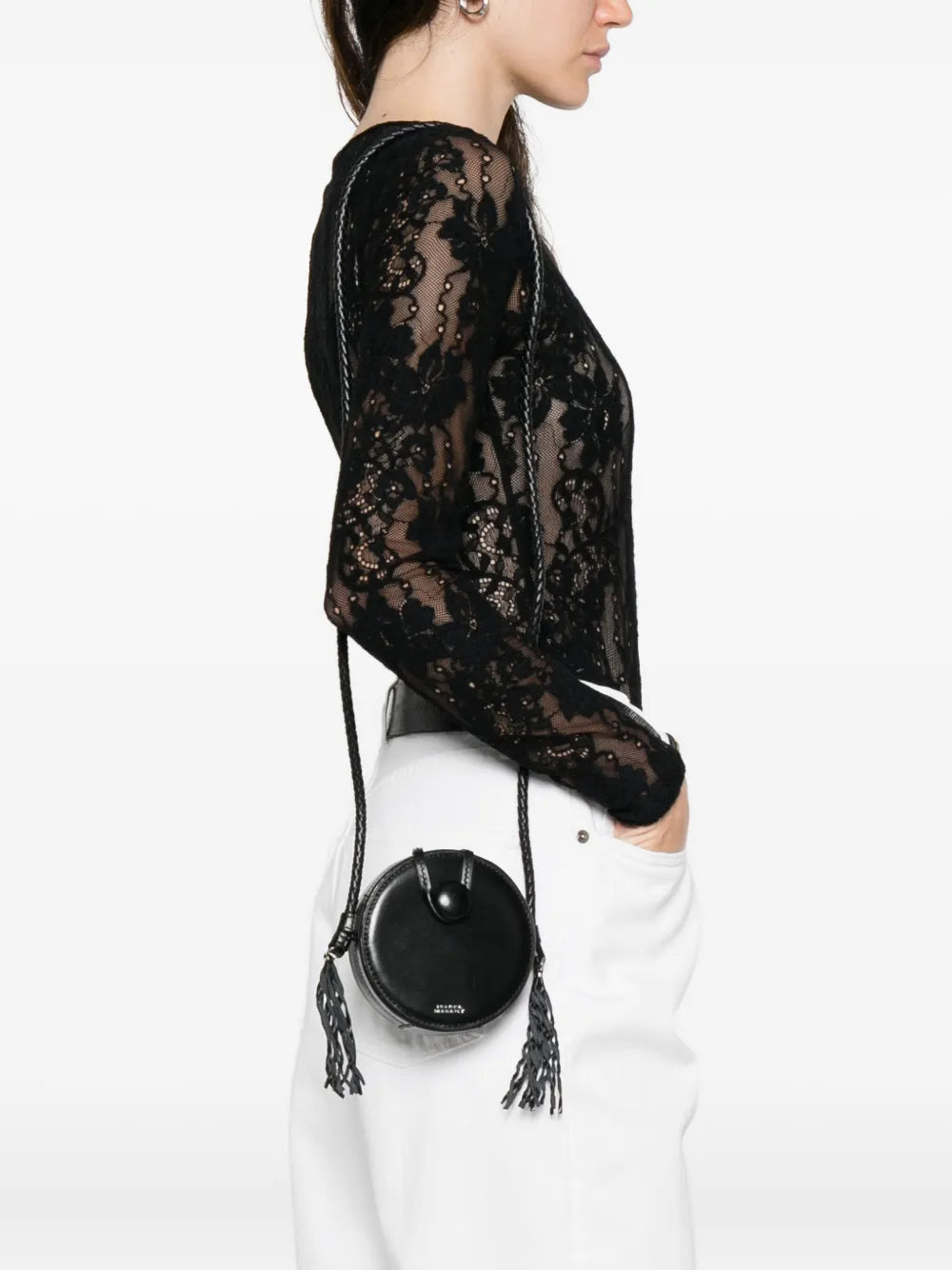 Isabel Marant Houna Shoulder Bag — Same as shown — Size One Size — Side View