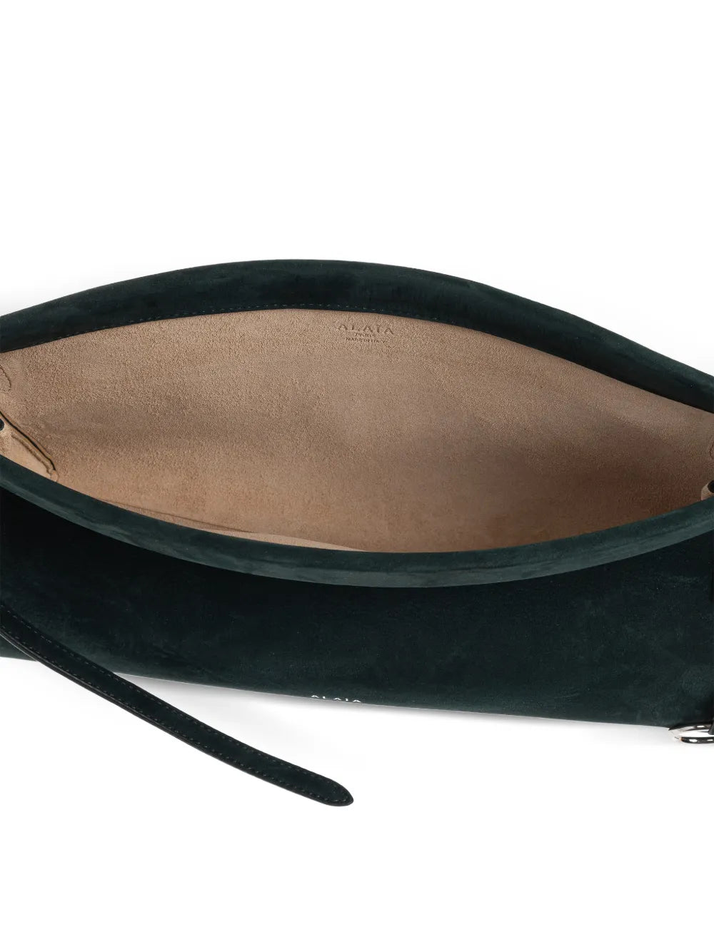 Alaia Medium Le Click Ring Charm Shoulder Bag — Same as shown — Size One Size — Top View